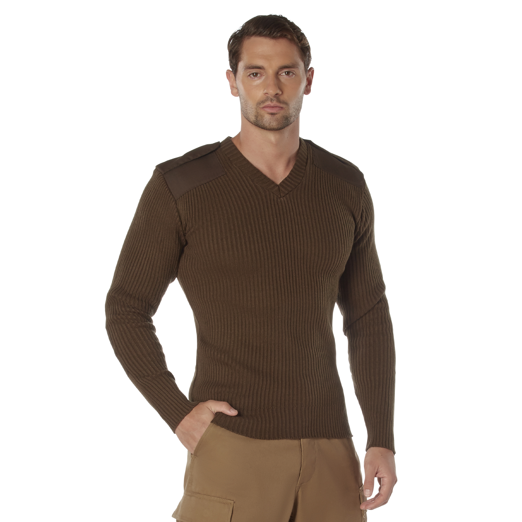 Rothco G.I. Style Acrylic V-Neck Sweater - Image 6