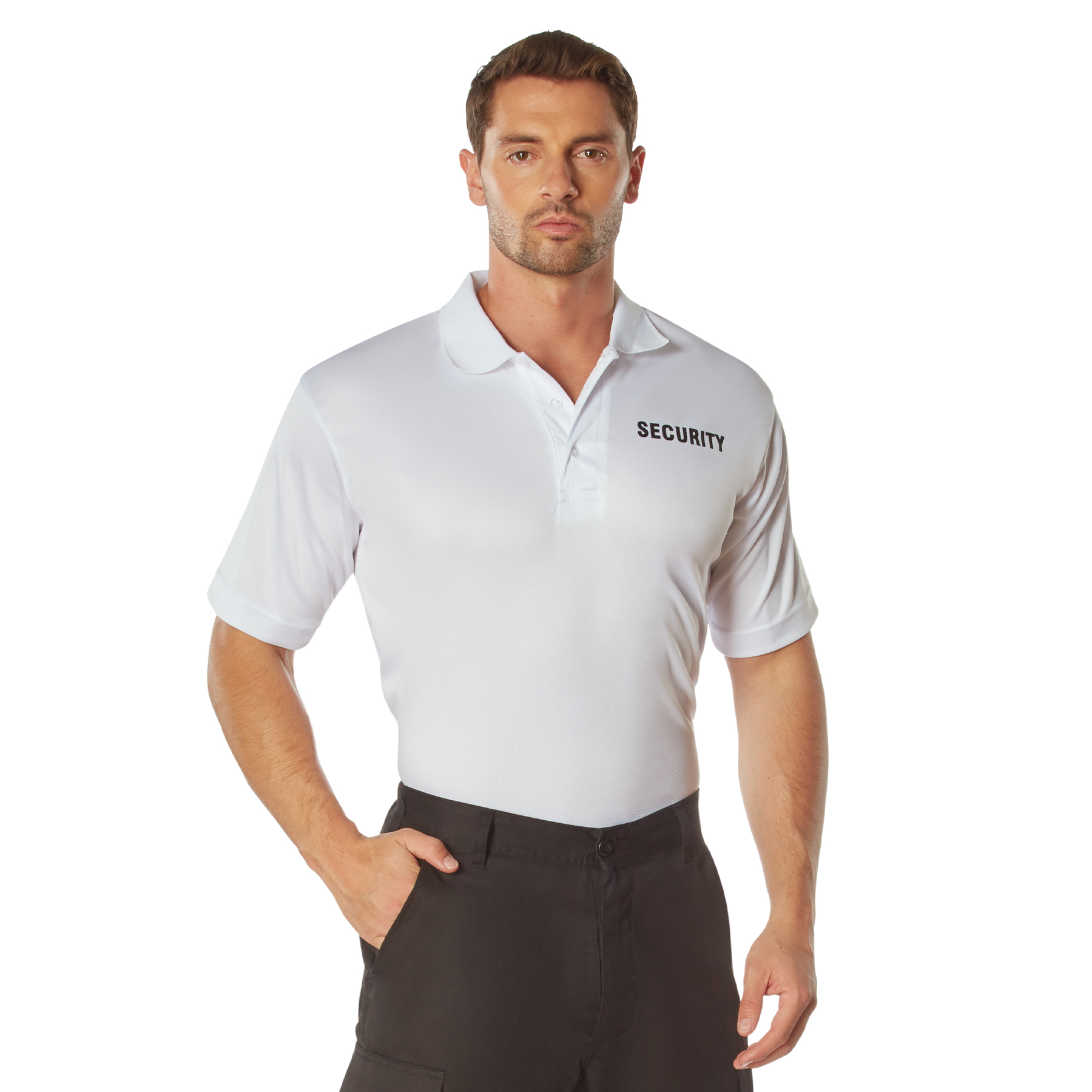 Rothco Moisture Wicking Security Polo Shirt - Image 9