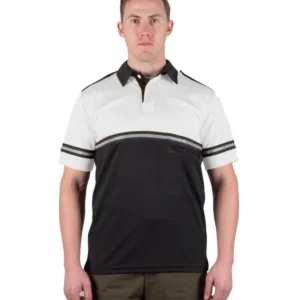 TWO TONE BIKE PATROL SHIRT WITH ZIPPER POCKET