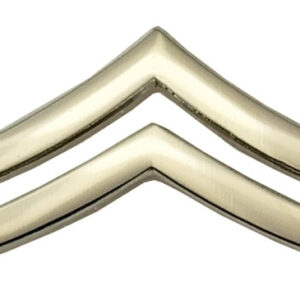 CPL Chevrons, 2 Posts & Clutch Backs, Pairs, Regular-1" Wide